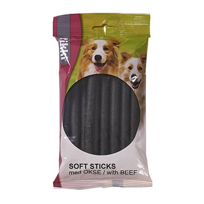 TIKKI Godbidder Soft Sticks med Okse 200 gram